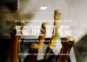 KRUG at bourbon steak nashville